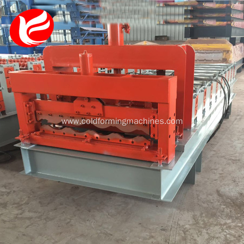 Metal glazed tile metal profile roofing machine